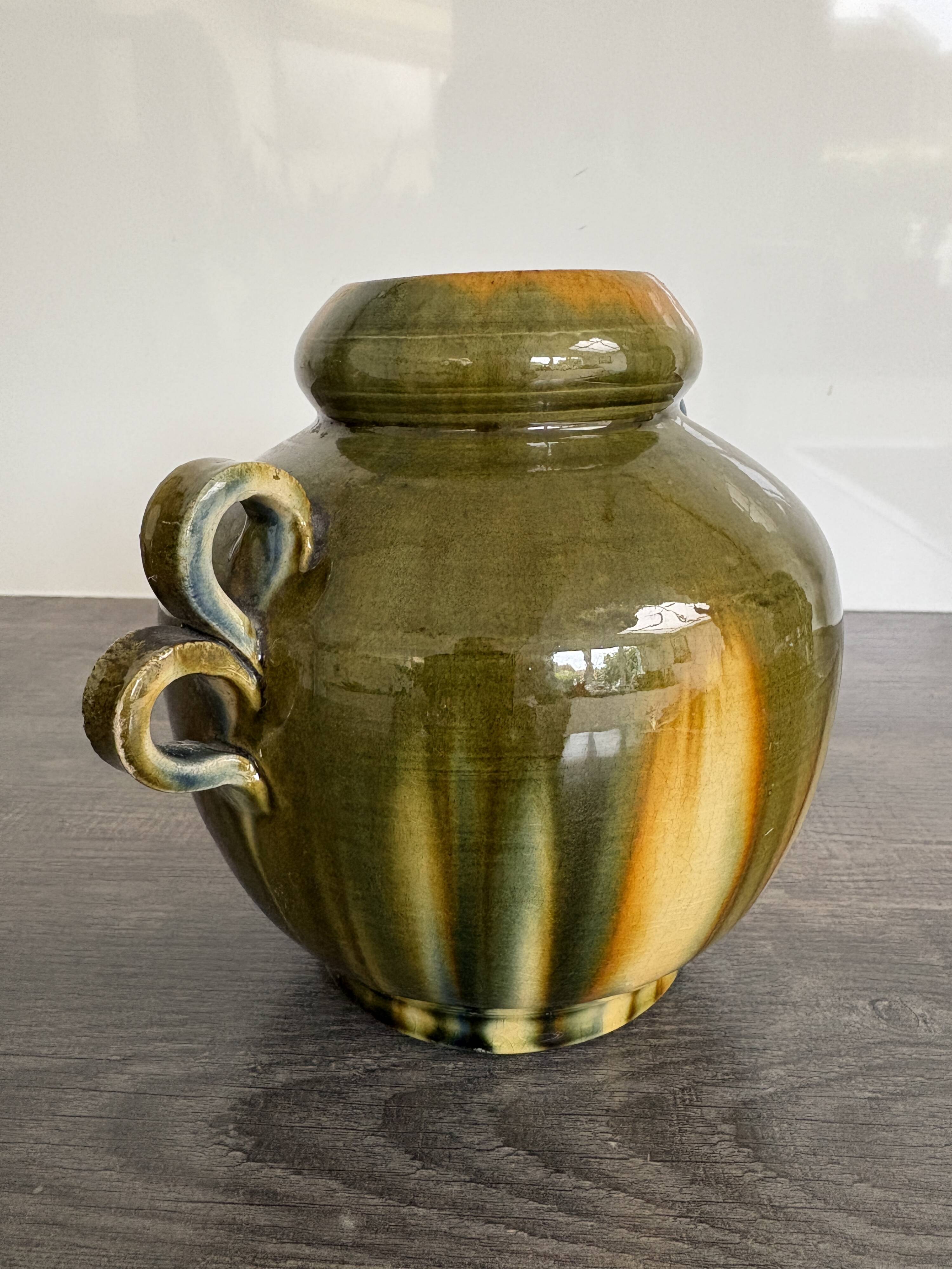 Vase signed FPP Vallauris France – Calvas Blanchon