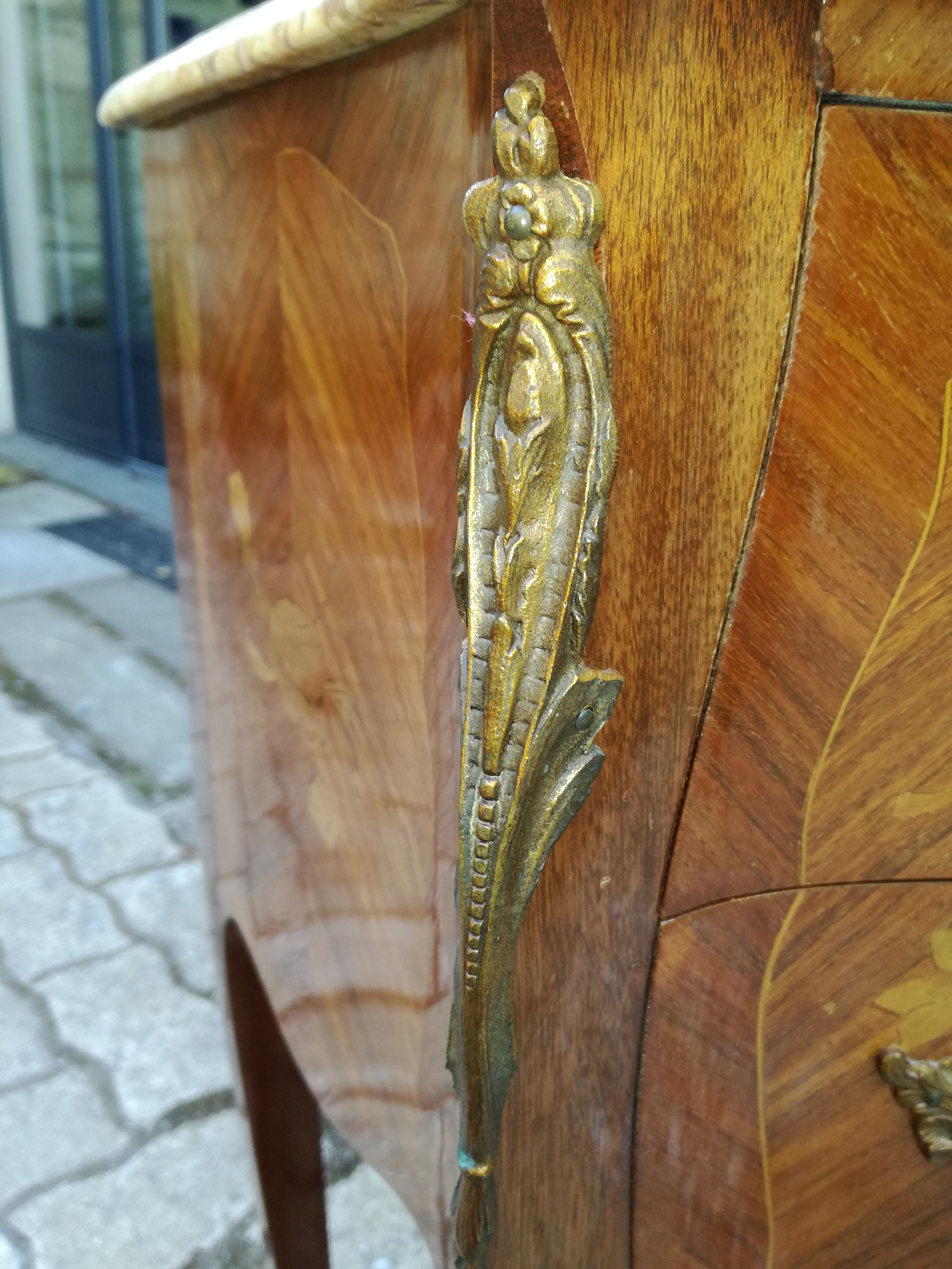 Pair of Louis XV bedside numbered