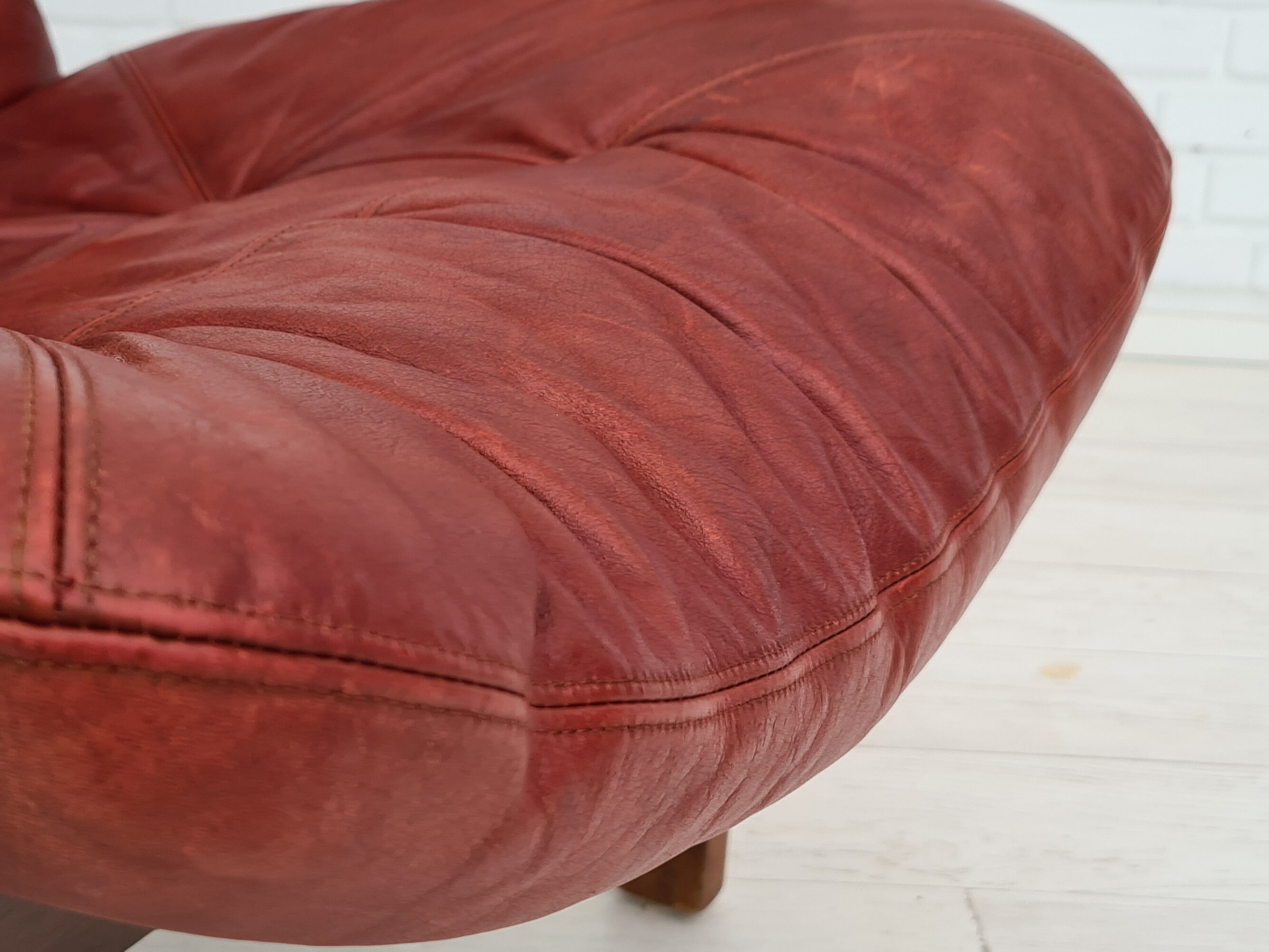 Fauteuil, années 70, teck
