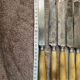 Silver-plated metal steel knives horn ALLEZ FRÈRES