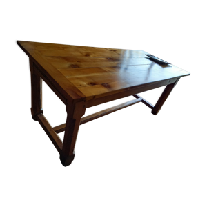 Table de ferme en merisier