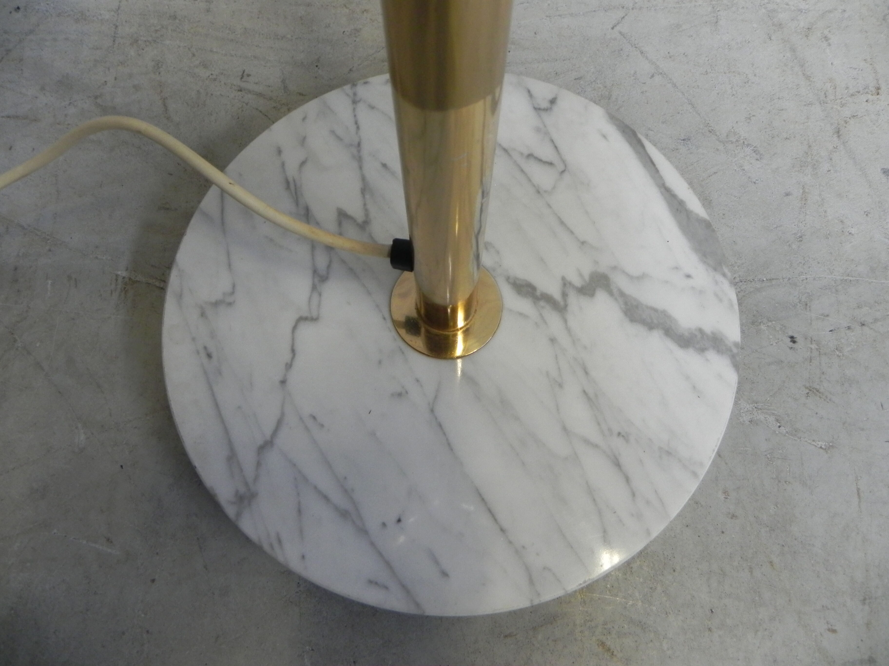 Standing Italian Calla lily floor lamp