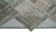 Hand-knotted oriental vintage 170 cm x 241 cm grey patchwork rug