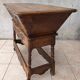 Provençal kneading trough in walnut from the 18th century.