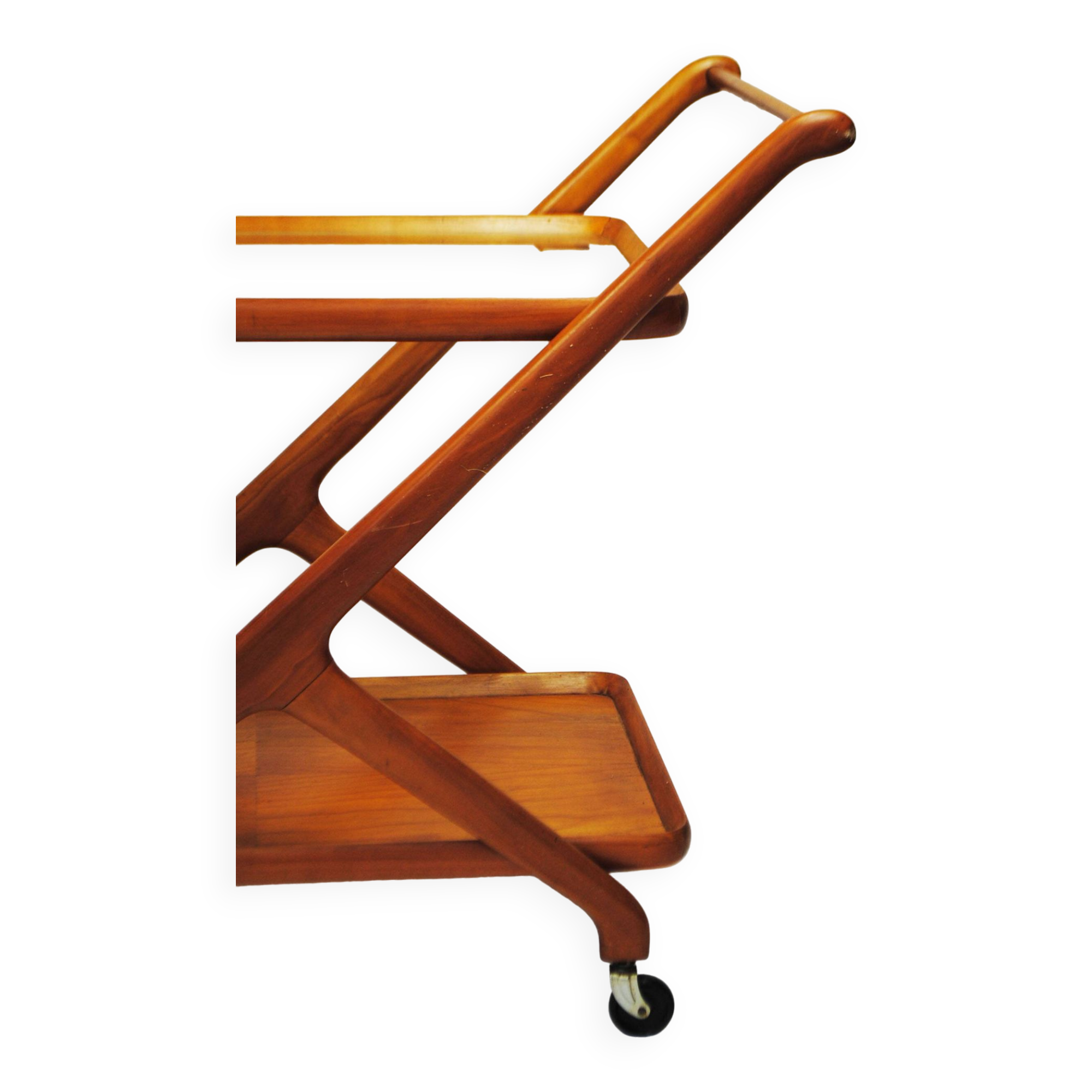 Cedar serving trolley, Italy 1950