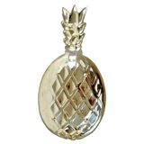 Silver plated metal empty pocket