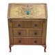 1960s English walnut secretary
