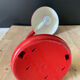 Lampe de bureau rouge vintage