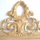 Miroir doré XXe style Louis XVI