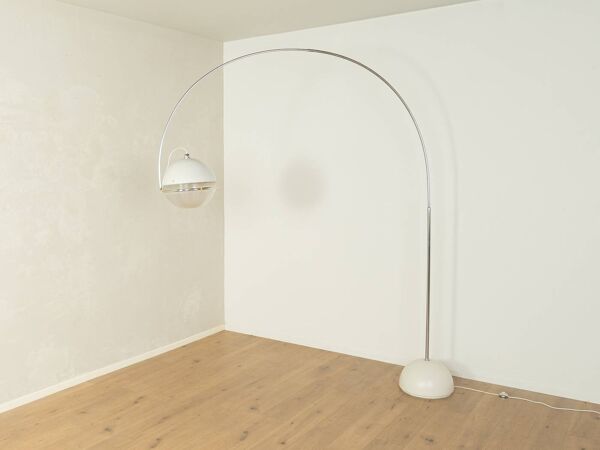 Lampe arc FOCUS des années 1960, Fabio Lenci, Guzzini, vintage