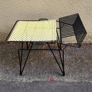 Side table / Magazine rack in the style of Mathieu Matégot - Vintage design