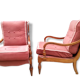 Paire de fauteuils vintage années 60
