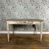 Farmhouse table with extension