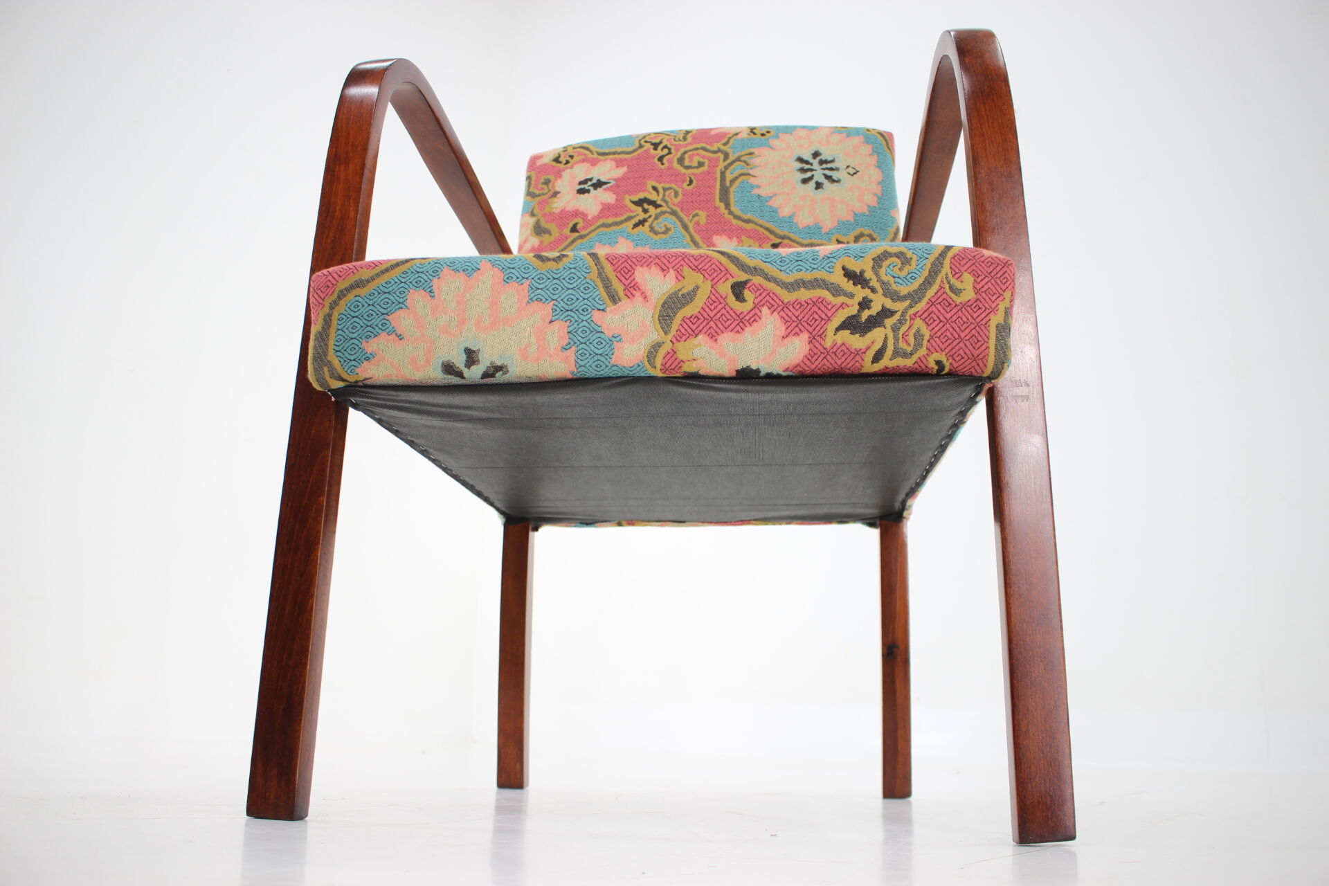 1930s Bentwood Beech Armchair ,Czechoslovakia