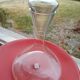 Carafe en verre 23cm soufflée à la bouche