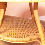 Ratin round coffee table