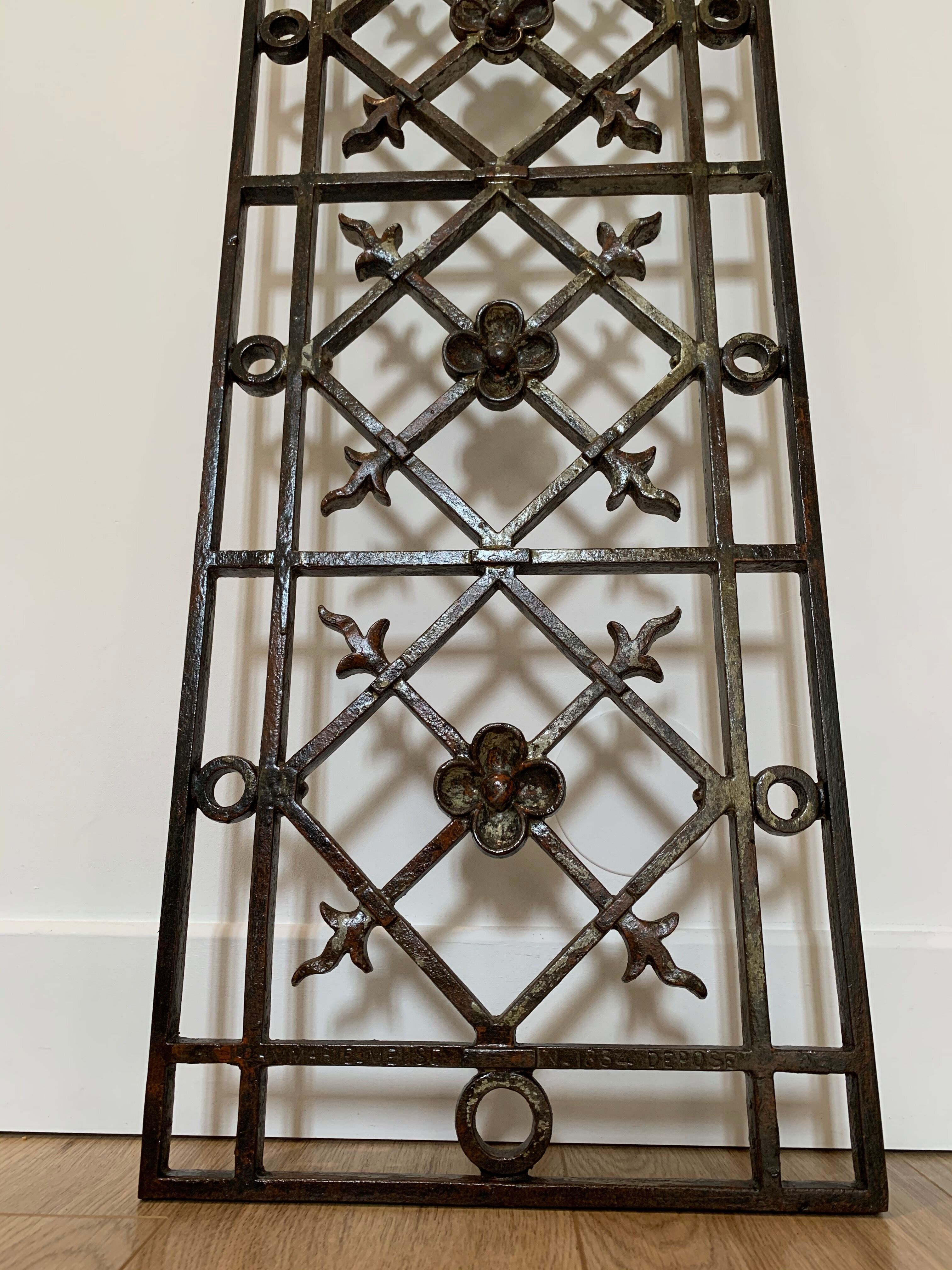 rille ancienne Dammarie, Saulx Meuse époque Art déco 1930