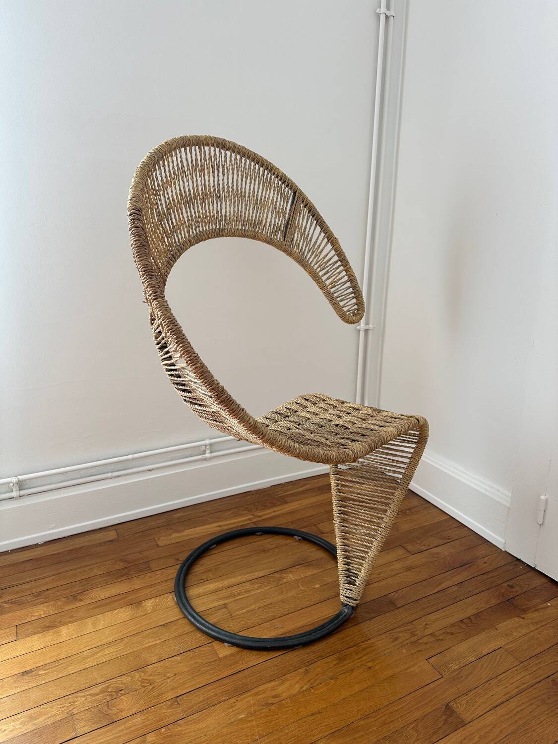 Question mark armchair by Tom Dixon, vintage 1980