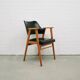 Vintage chair with skai armrests