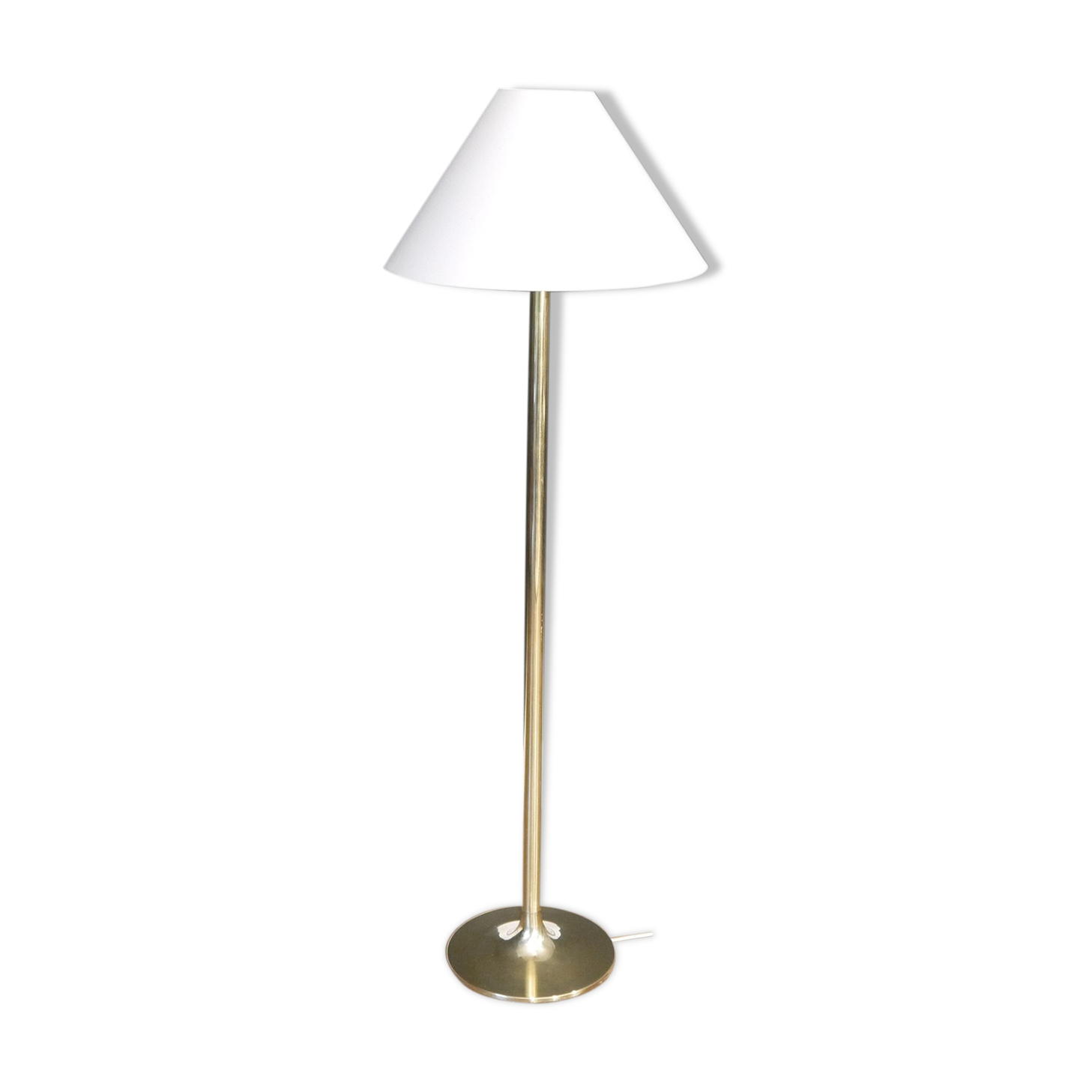Vintage brass floor lamp