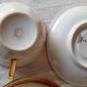 Vilatte Limoges Porcelain Coffee Service 13 Pieces, 11 People 1950