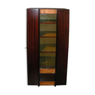 Showcase André Sornay Sapele mahogany art deco around 1935