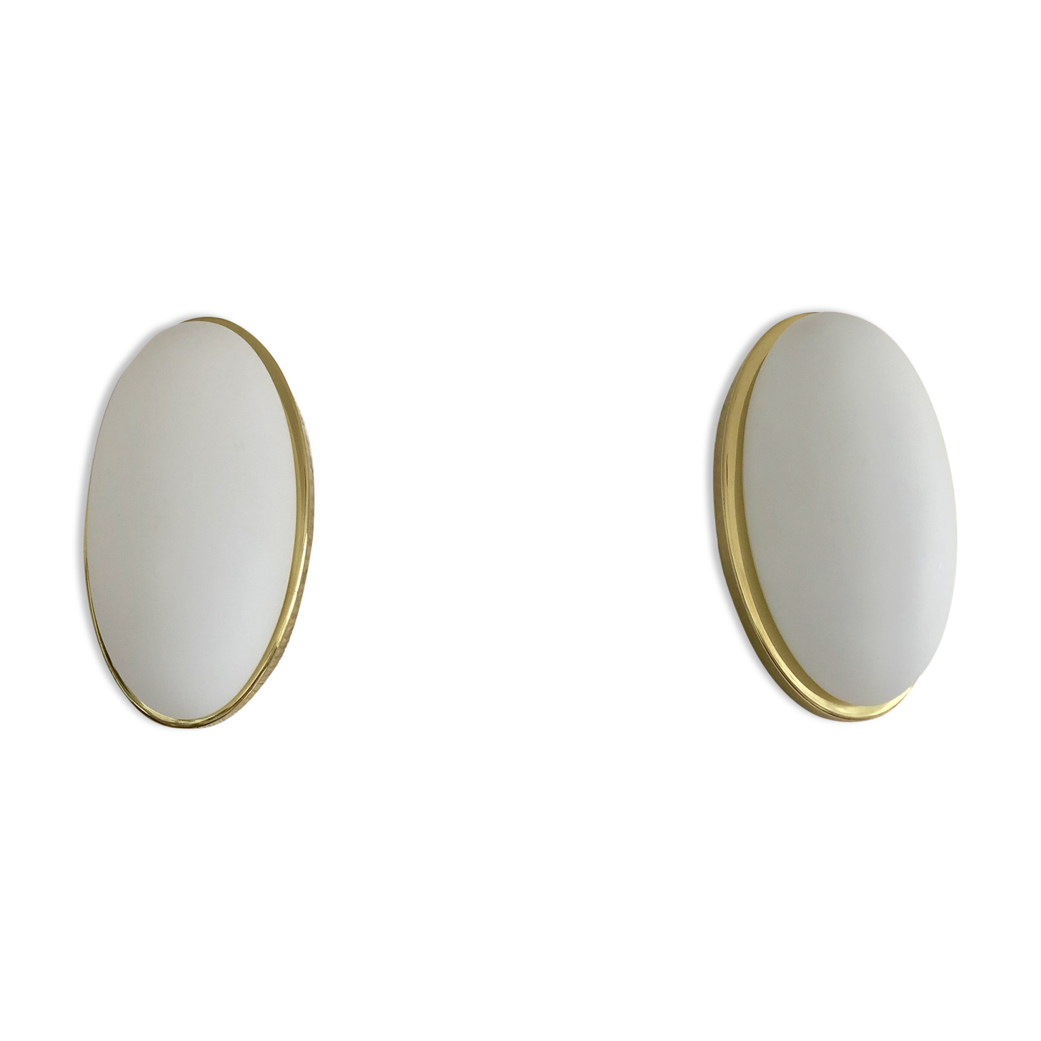 Pair of sconces Bega Glashütte Limburg 1980