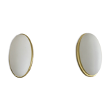 Pair of sconces Bega Glashütte Limburg 1980