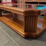 Solid cherry coffee table
