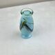 Small colored glass vase