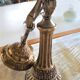 Lustre en bronze doré