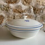 Tureen from the Gien factory model Noirmoutier