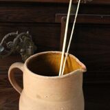 Large earthenware jug artisan pottery