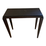 Side table oak, raw slate of cleavage