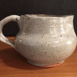 Pyrite stoneware pitcher circa 1960