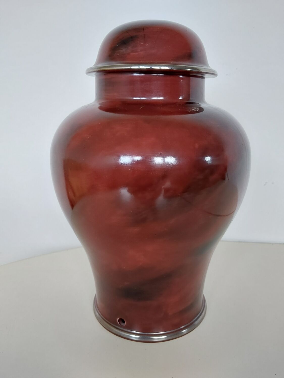 Limoges porcelain lamp base