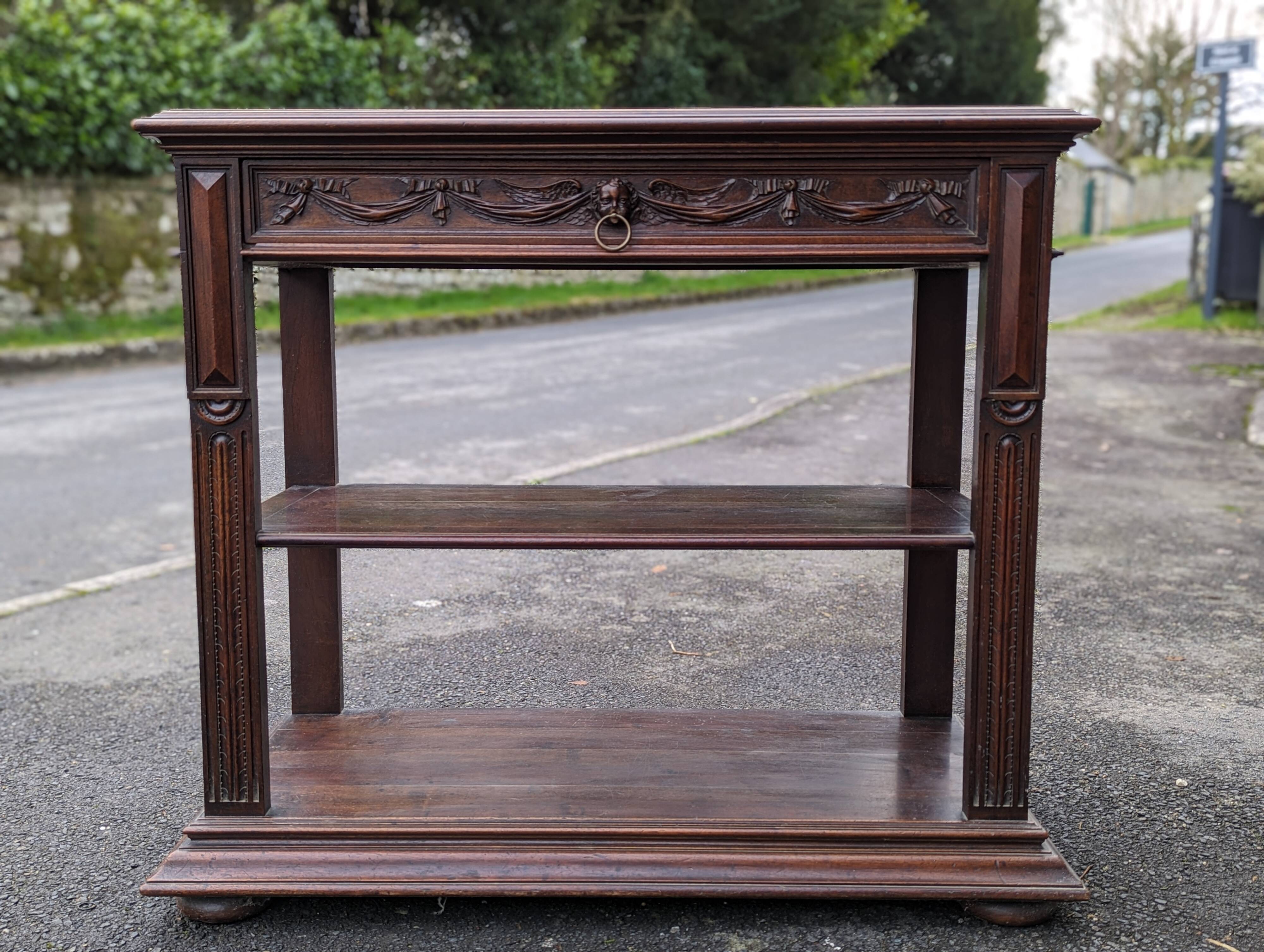 Mahogany sideboard console