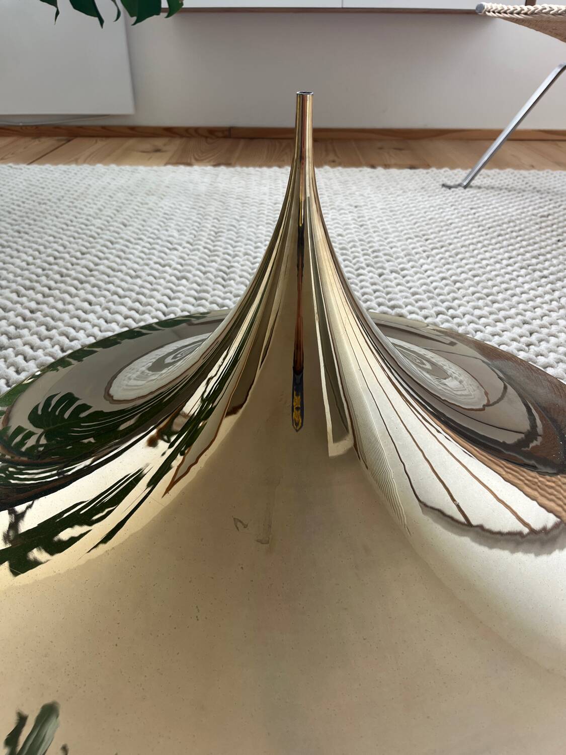Vintage Fog & Mørup Semi pendant (60cm) - brass version