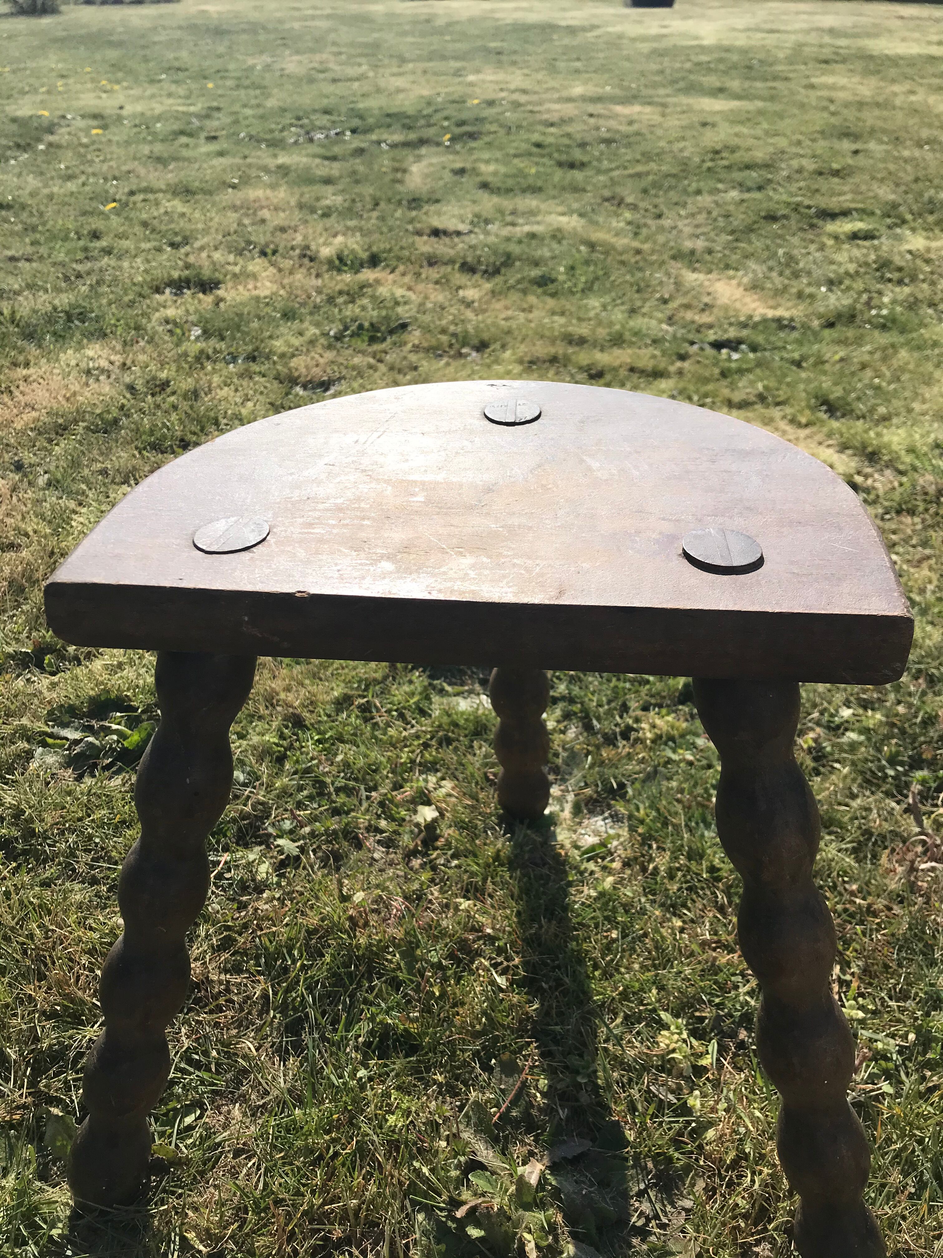 Vintage wooden tripod