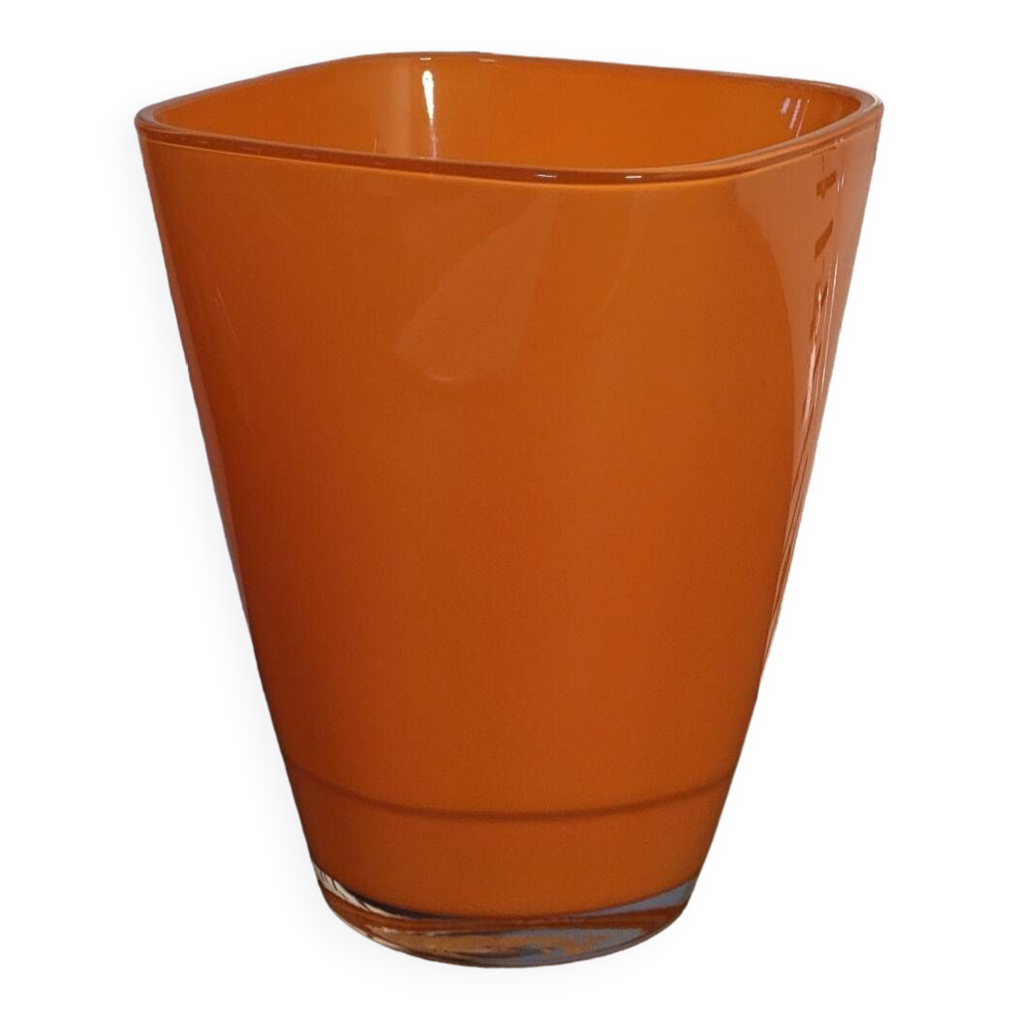 Orange vase