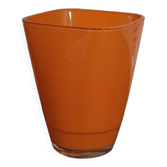 Orange vase