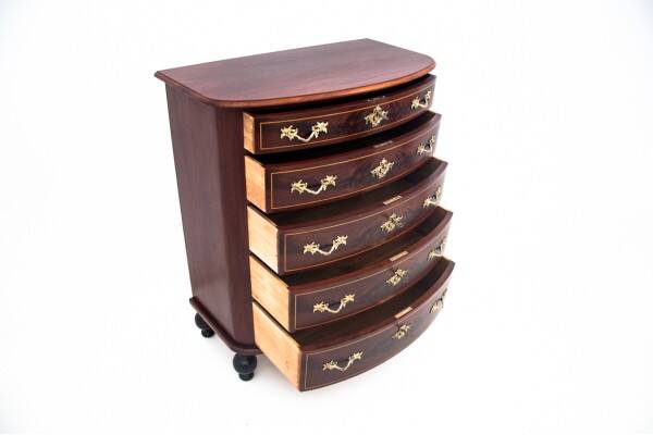 Antique chest of drawers, Northern Europe, turn of the 19th and 20th centuries. After renovation.