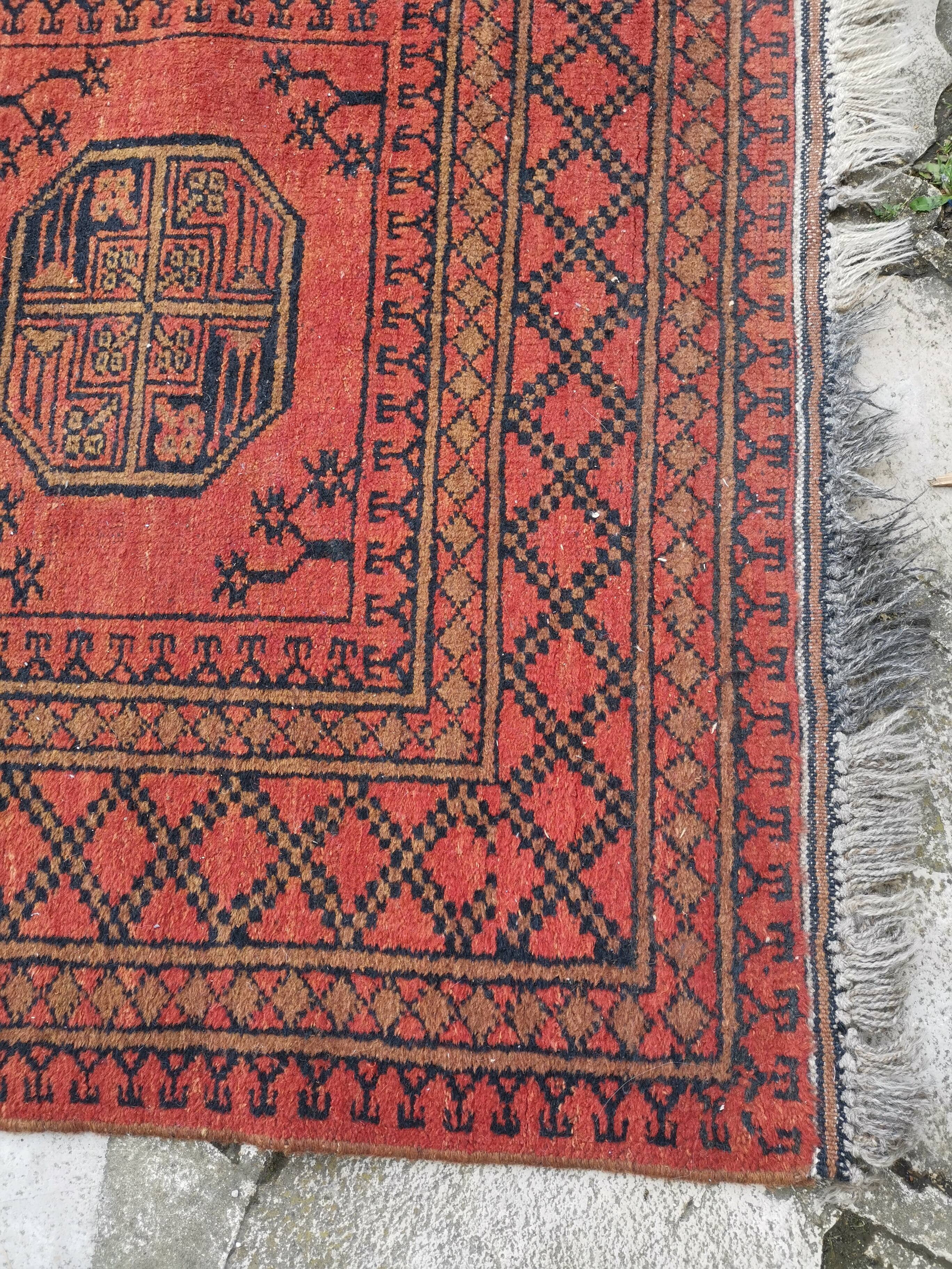 Afghan oriental rug