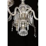 Murano crystal chandelier, Italy.