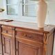 Buffet enfilade in Directoire style, made of cherry wood.