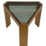 Vintage Set of 3 side tables by Porada Arredi, 1970s nesting tables design