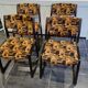 Set of 4 Baumann sled chairs, 1970s