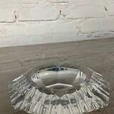 Val St Lambert hexagon ashtray in cut crystal