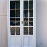 Glass-glazed Parisian wardrobe 1920