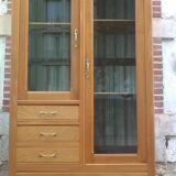 Armoire commode parisienne vitré d'hôtel 1930